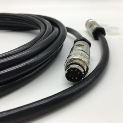 China Aisg Male And Female Connectors 2 4 6 8 9 Pins 0.5m  - 100m Length for sale