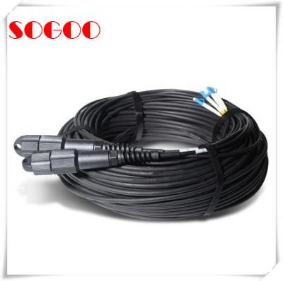 China Cable óptico blindado de ensamblaje PDLC / DLC de cable exterior para RRU BBU ZTE en venta