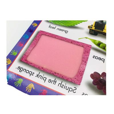 China paper & Cardboard Simulate Touching Animal Skin Board Book Maker Touch n Feel Book for sale