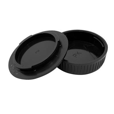 China Protect Lens Wholesale Black Rear Auto Focus EF-S Camera Lens Mount E-F Lens Cover For Canon E-F EOS for sale