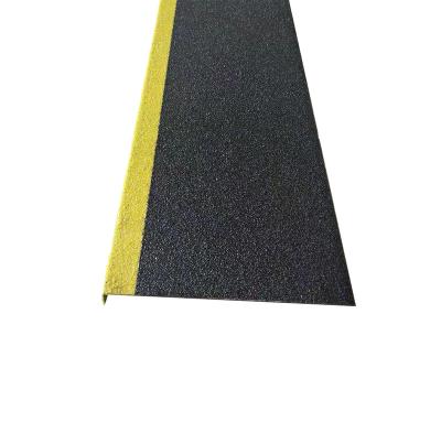 China Industrial High Traction Stair Treads FRP GRP Exterior Stair Covers For Staircase for sale