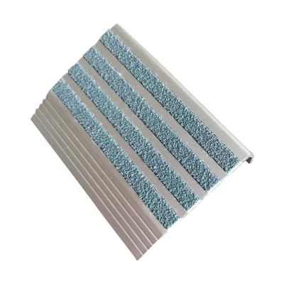 China Modern Aluminum Stair Nosing Metal Anti Slip For Stair Steps for sale