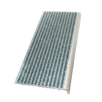 China Modern Carborundum Inserts Stair Nosing Aluminum Tread for sale