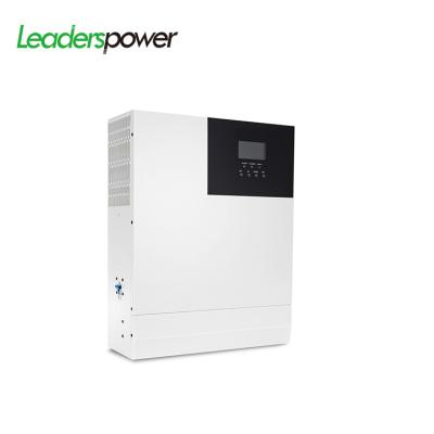 China Solar Power System Inverter 145VDC MPPT 3000W 5000W 48V 60A 80A 220Vac On-Grid Solar Power System Integrated Solar Controller for sale