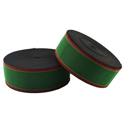 China High tenacity green elastic band for outdoor furniture for sale