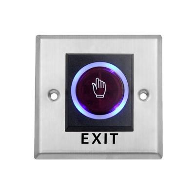 China Other Stainless Steel NO Touch Push Button Exit Button For Door Access for sale