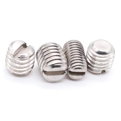 China M3 flat ISO4766 slotted worm screw for machine DIN551 for sale