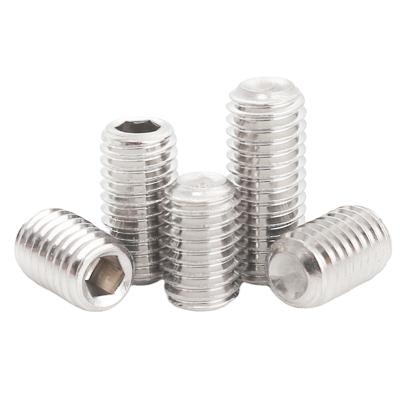 China Stainless Steel Hexagon Socket Flat Set Screws For UAV for sale