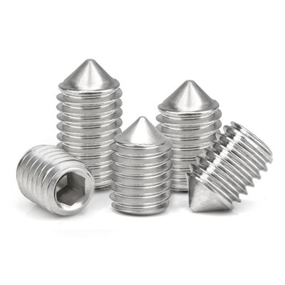 China China Dongguan Hardware Stainless Steel Flat Hex Socket Head Set Screws for sale