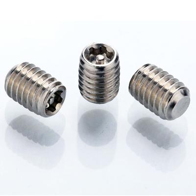 China Hex Socket 304 Stainless Steel Flat Grubless Set Screws for sale