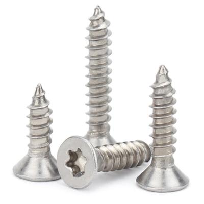 China M3 M5 M6 General Industry Torx Flat Head Tapping Screws Window Sash Flat Head Screws for sale