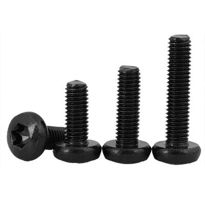 China Pan Black Oxide Hex Socket Button Head Screws ISO 7380 for sale