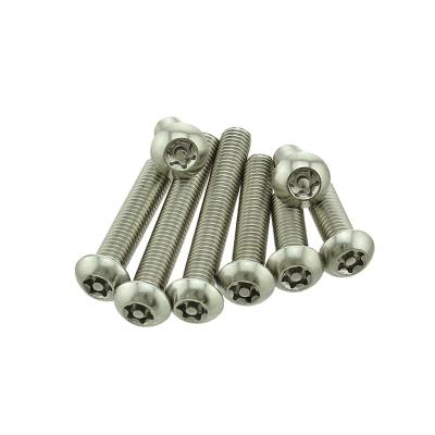 China 304Stainless Steel No.4 #6 #8 #10 #12 #14 Pan Head Torx Knob Pan Head Security Screw Torx Screw for sale