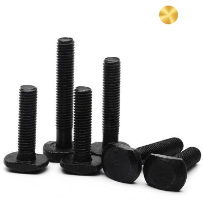 China M8 Electrical Grade Galvanized Black 8.8 T-bolt M10 T-bolt M10 Hex Hammerhead Hammerhead Nut T-Nut Bolts for sale