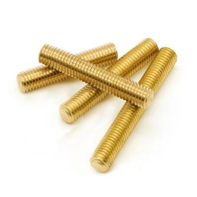 China Health Care Manufacturers Wholesale Thread H59 Screw Rod M6 Full Brass Threaded Rod for sale