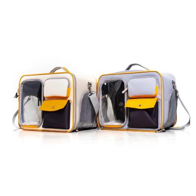 China Breathable Pet Stored Cat Dog Bag Purrini Pet Bagpack Custom Logo Accessories Wholesale Airline Popular Outdoor Portable Travel Carrier for sale