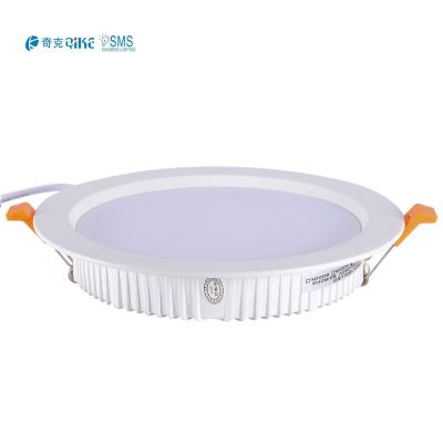 China Hotel high lumen led recessed downlight 15w 170mm for sale