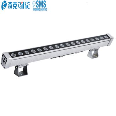 China Aluminum Single Color/DMX 512 RGB/2700-6500K Waterproof IP65 24w Led Wall Washer for sale