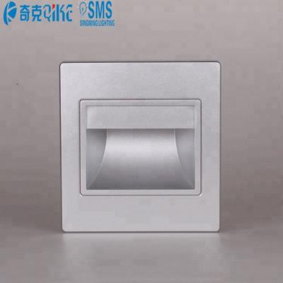 China Modern Recessed Led Stair Light 85-265V LED 2W COB Wall Light for sale