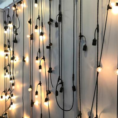 China 1 Garden Lights Led Solar Christmas Decorations Outdoor Use G40 Bulb String Lights for sale