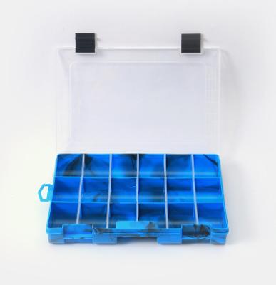 China BSCI plastic factory high quality colorful waterproof wholesale fishing tackle box with factory price for sale