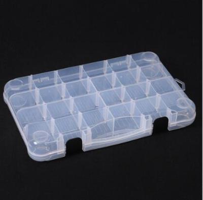 China Sports Leisure Fly Fishing Box Cover Plastic Outdoor Transparent Plastic Fishing Box Q115 for sale