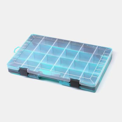 China China Factory Direct Sale Fishing Tackle Box Durable Bait Storage Box Translucent Bait Box Fly Fishing Pilots Box for sale