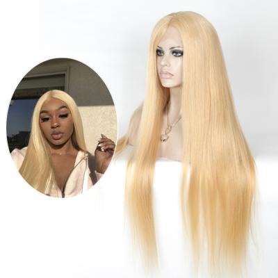 China Straight European Virgin Human Hair 100% Silk Top Remy Straight Full Lace Wigs for sale