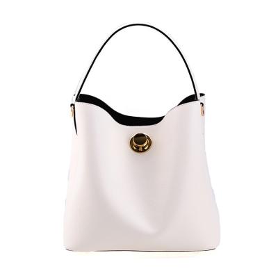 China New 2022 Fashion Ladies Bucket Bag Luxury Women's Bucket Bag Leather Private Label Handbags for sale