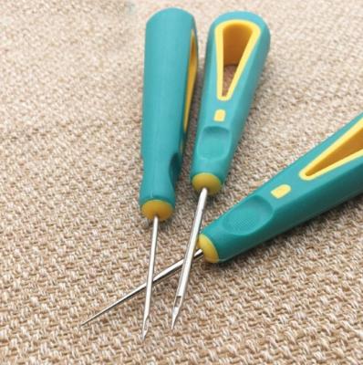 China Factory with hook belt hole awl tool punch repair shoes crochet single set sewing shoes on awl needle on shoe needle cone custom for sale