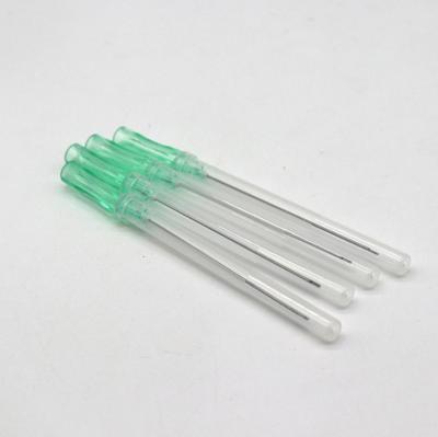 China 100% bamboo fiber blood sampling side hole needle puncture pneumoperitoneum needle disposal insertion needle for sale