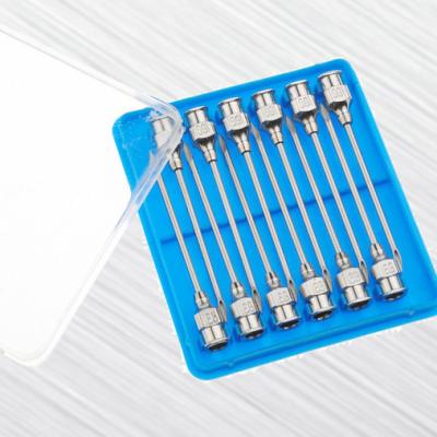 China 304 Stainless Steel Hypodermic Veterinary Needles With Various Sizes Mounted On Syringes.15g*13mm/15mm/20mm/25mm/38mm/40mm/50mm for sale