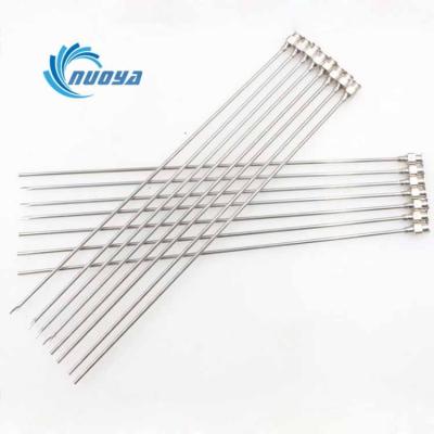 China 304 stainless steel 20g/60/80/100/120/150/200/250/300/500mm. Extra Long Stainless Luer Lock Needle With Sharp Or Blunt Tip for sale