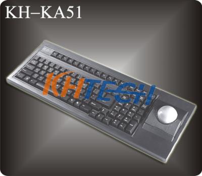 China Industrial Desktop keyboard with trackball for sale