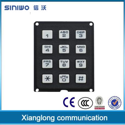 China Rugged plastic Keys industrial Keyboard Manufacturer for sale