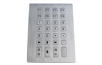 China 28 keys Plug and play metal numeric keypad with electronic control panel for sale