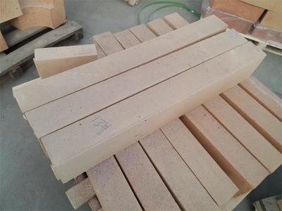 China Low Porosity Bottom Fireclay Refractory Brick Large Block Of Glass Furnace for sale