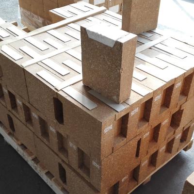 China Excellent Refractoriness Magnesia Hercynite Brick Refractory Magnesium Magnesia Iron Spinel Brick For Metallurgical Refinery for sale