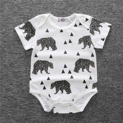 China Short Sleeve New Clothes Ningbo Baby Wear Enterprise Styles Baby Boy Rompers for sale