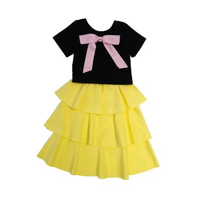 China New Premium Casual Little Kids Skirts Clothing Dress Girl's Suits For Children From China Supplier for sale