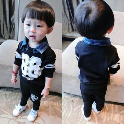 China Wholesale China Kid Boys Clothing Kid Casual Clothes Sets Korea Style Sports Wear Kid Clothes For China Wholesale for sale