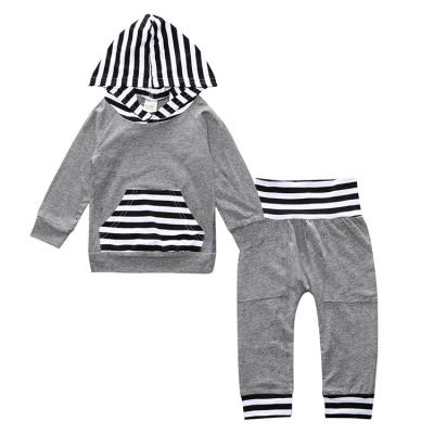 China Polyester / Cotton 2017 3 Year Old Sweatsuit Set Baby Boy Costume From A Clothing Store for sale