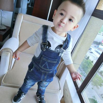 China New style breathable kid wholesale china own brand braces jeans in high quality for sale