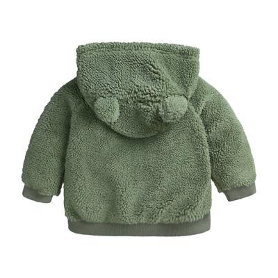 China OTHER Online Shopping Baby Boy Winter Blue Hoodies Thick Fur Coats For Children from China Supplier for sale