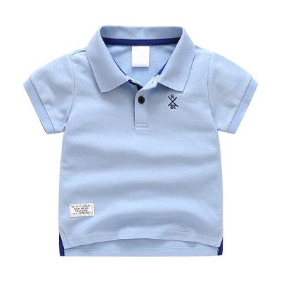 China Anti-pilling China Child Summer Cotton Bulk Purchase 100 Percent Boy Clothing Children's Shirts for sale