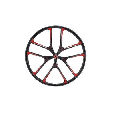 China Mountain Bikes Once Die-Casting 29 Inch Magnesium Alloy Electric Road Bike Wheels For 1.75-2.125 Inch Tires for sale