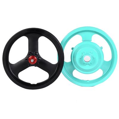 China Mountain Bikes One Time Die Casting 12 Inch Magnesium Alloy Electric Mountain Bike Wheels For 1.75-2.5 Inch Tires for sale