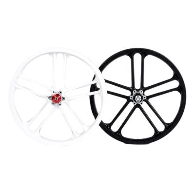 China Mountain Bikes Once Die-Casting 14 Inch Magnesium Alloy Mountain Bike Wheels For 1.75-2.5 Inch RTS Tires for sale