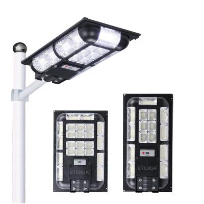 China Easy Installation Solar Outdoor Lights High Power All In One Solar Street Light IP66 200W 400W Garden Lights for sale