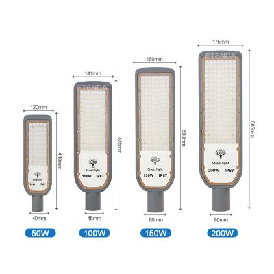 China ROAD EXTENDA Zhongshan Manufacturer Outdoor IP65 Waterproof Led High Brightness Lamp Source Housing 100w Outdoor Street Light for sale